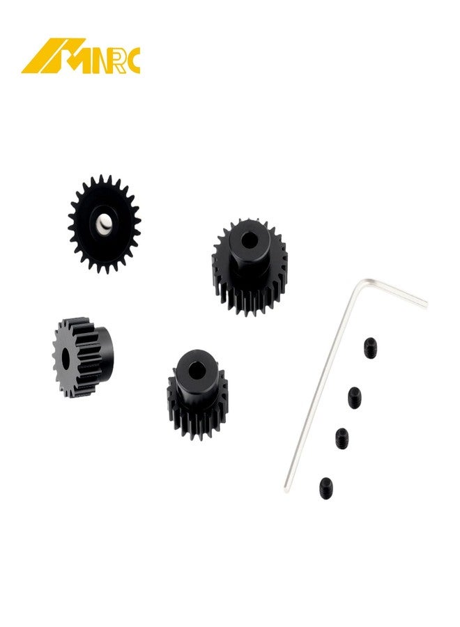 NMNRC 45# Steel 18T 19T 23T 24T Pinion Gear for Tamiya TT01 TT02 TB02 TA05 Series RC Car Upgrades Part - Image 3